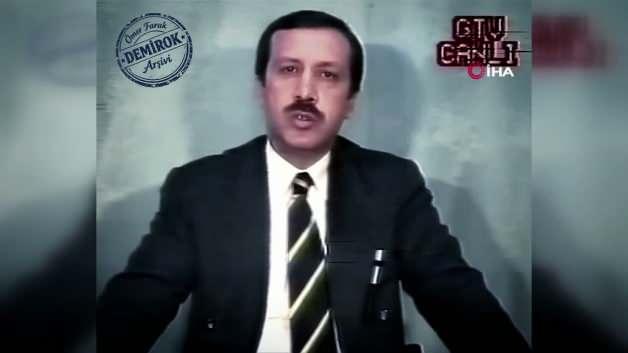 Cumhurbaşkanı Erdoğan'ın 32 yıl önceki konuşması bugünün özeti gibi...
