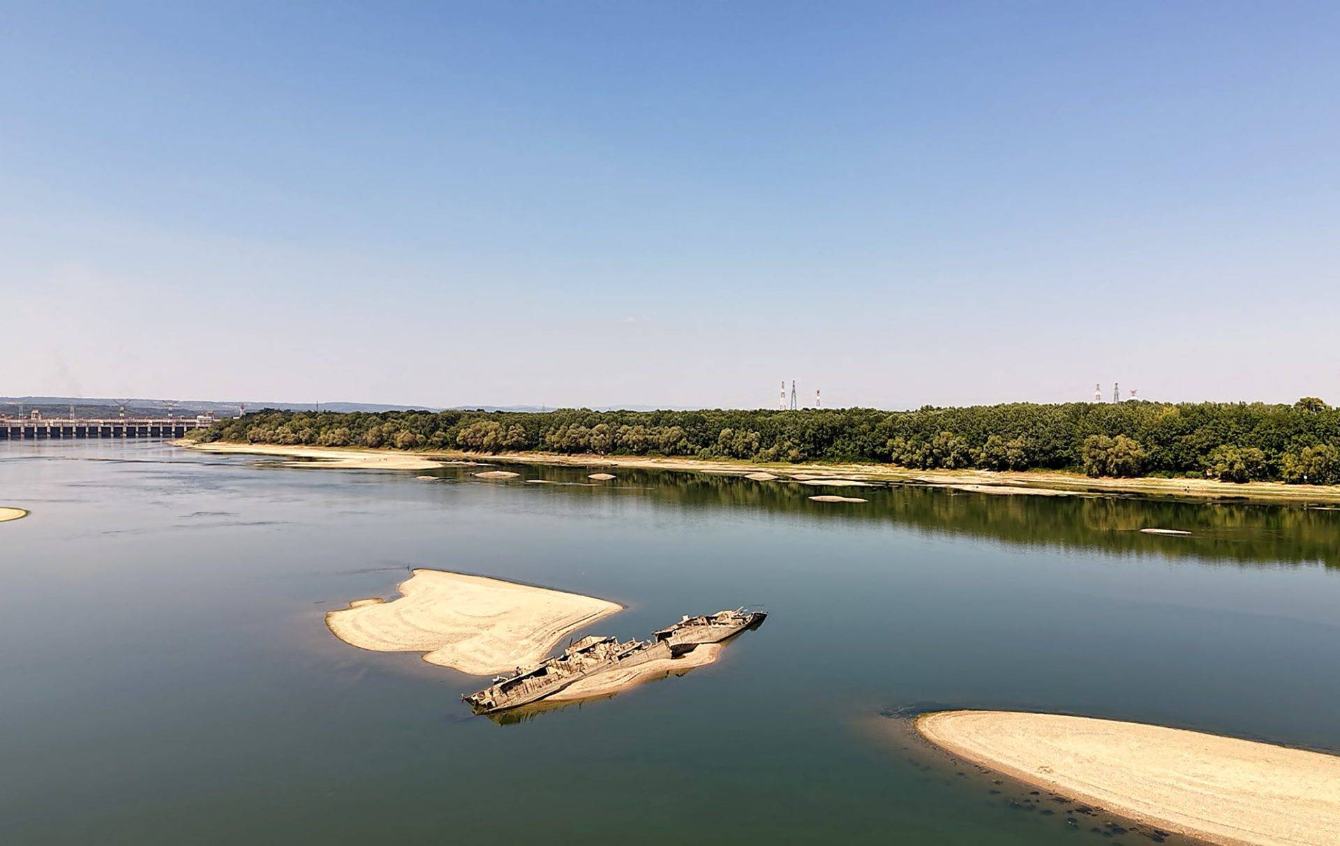 Tuna Nehri çekildi, 2. Dünya Savaşı’nın tanığı ortaya çıktı