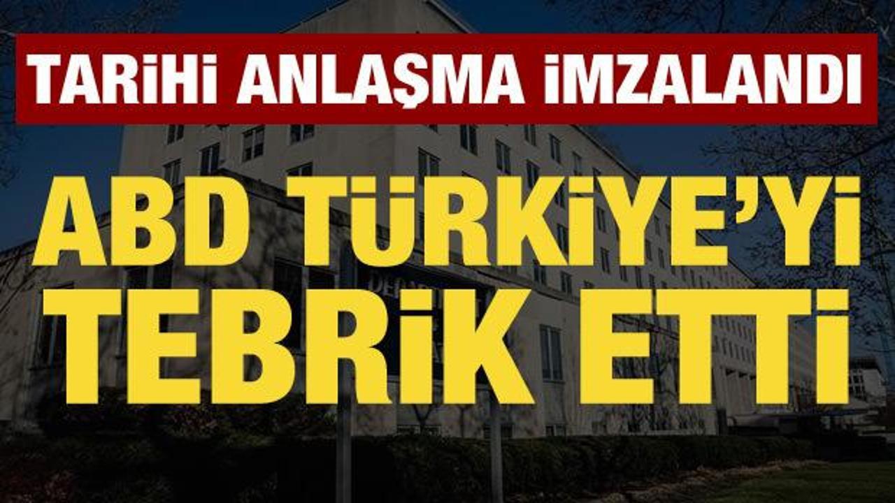ABD, Türkiye'yi Artemis Anlaşmaları'na katılımından dolayı tebrik etti