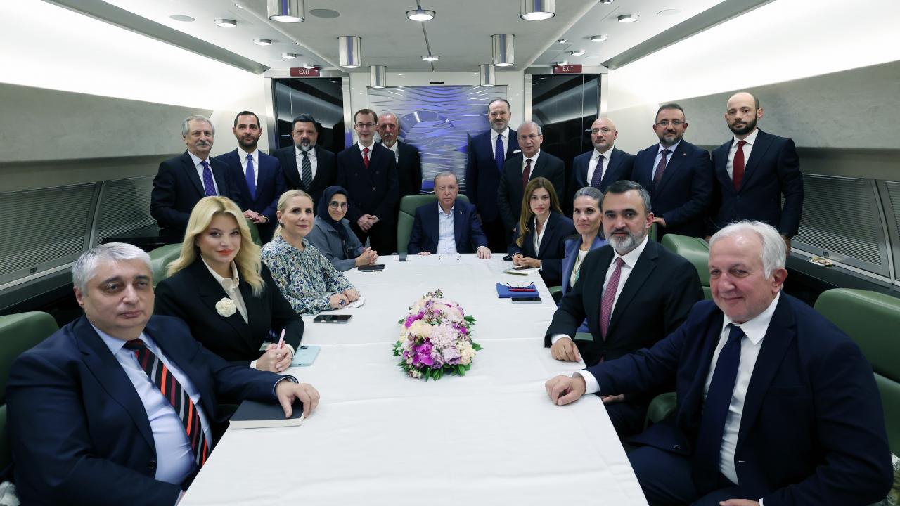 Erdoğan'dan Kırgızistan ziyareti dönüşü önemli açıklamalar