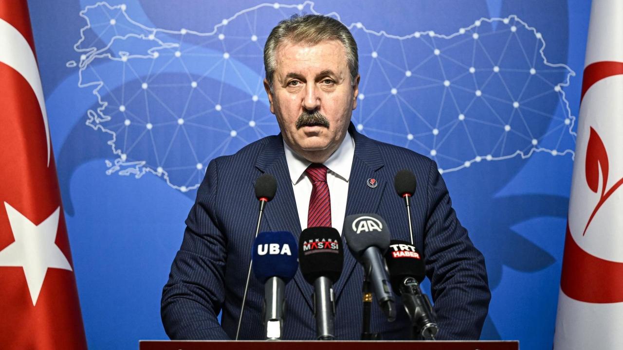 BBP Genel Başkanı Destici: TFF'nin Amed'i kabul etmemesi lazımdı