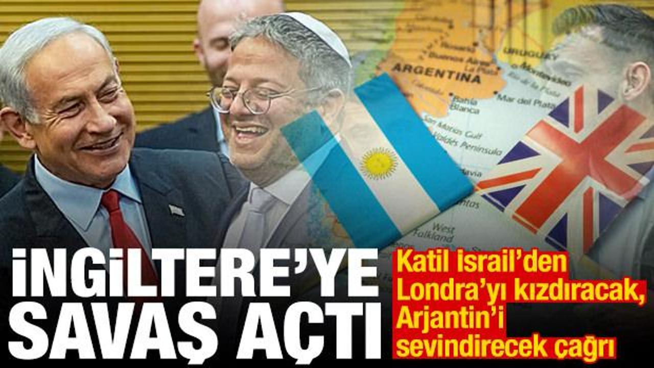 İngiltere'ye savaş açtı! İsrailli Bakan'dan Falkland Adaları'nı tanıma çağrısı