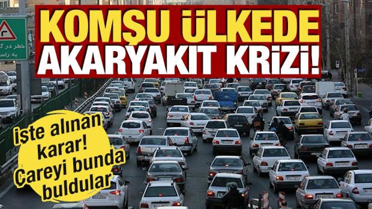 Komşu ülkede akaryakıt krizi! İşte alınan karar: Çareyi bunda buldular