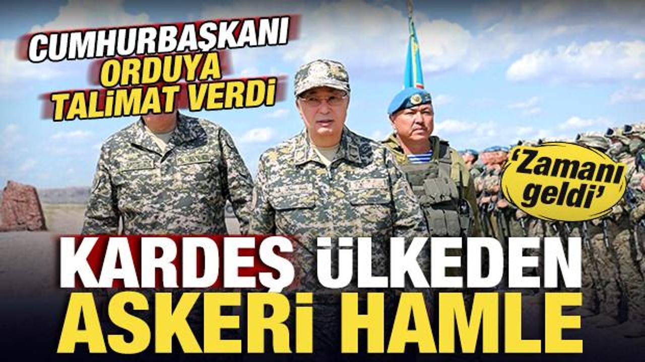 Kardeş ülkeden askeri hamle! Cumhurbaşkanı orduya talimat verdi! "Zamanı geldi"