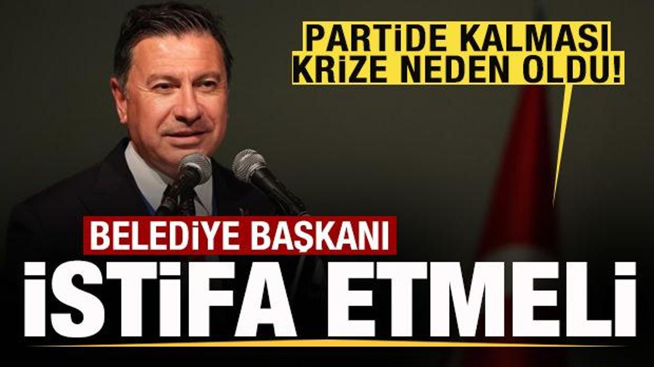 Partide kalması krize neden oldu! Muğla'da başkan Ahmet Aras'a 'İstifa et' çağrısı!