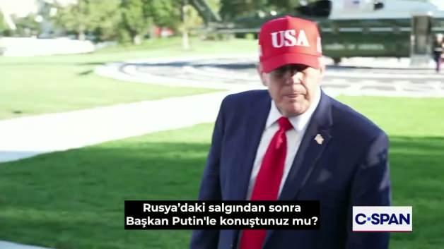 Donald Trump işaret Rusya’daki salgınla ilgili Putin ile görüşeceğini açıkladı