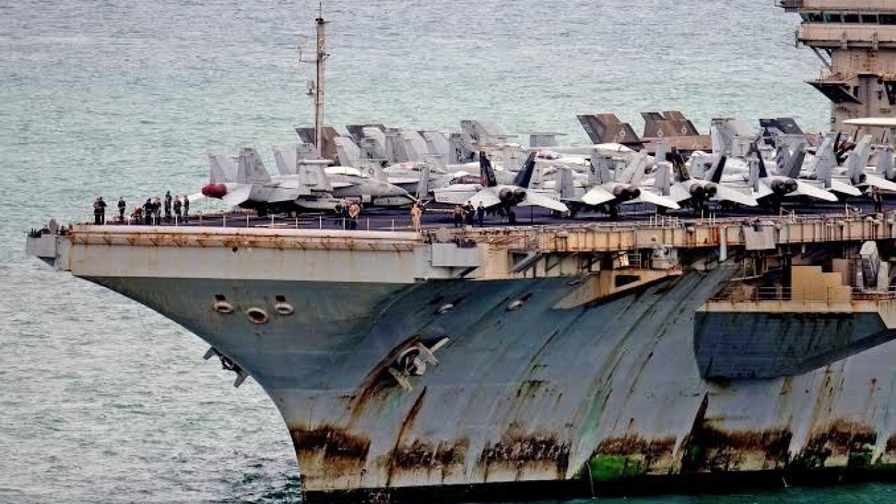 İran savaşından beri ilk: USS Abraham Lincoln sonunda evine döndü