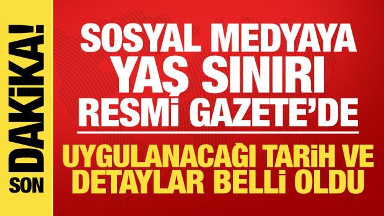 Sosyal medya düzenlemesi Resmi Gazete'de yayımlandı: 1 Kasım'da geçerli olacak
