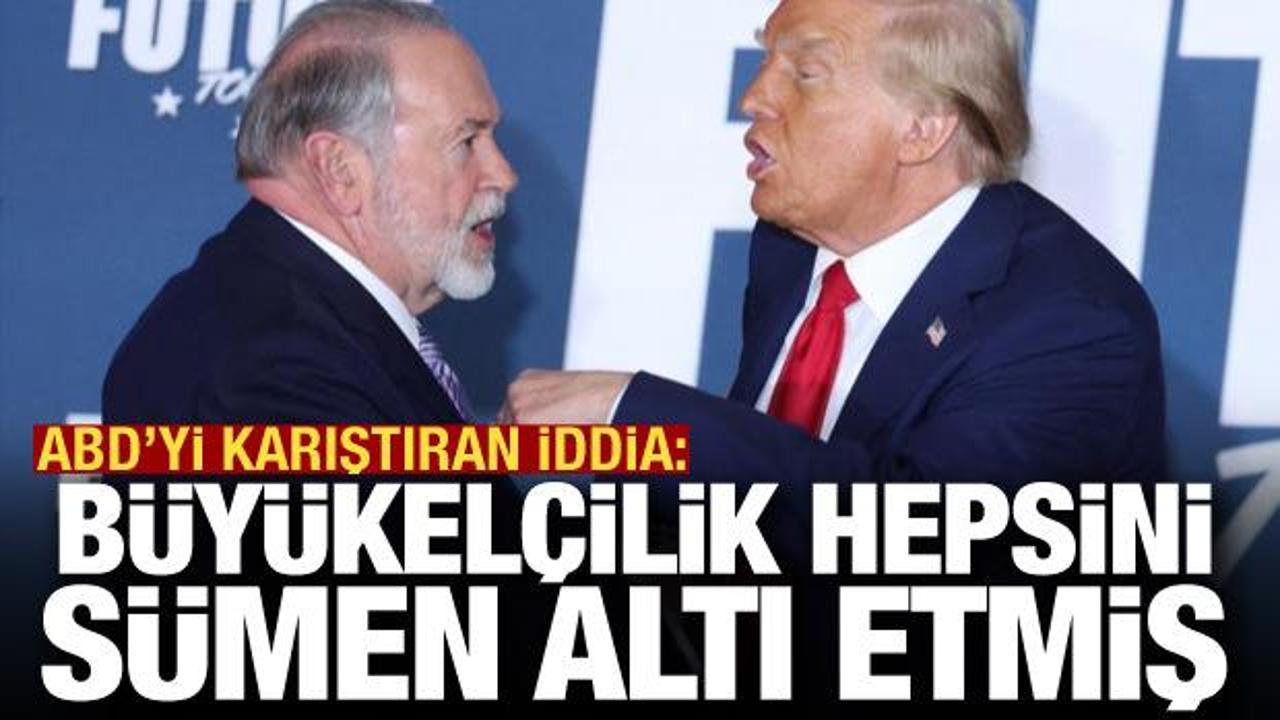 ABD'yi karıştıran iddia: İsrail lehine sümen altı etmişler!
