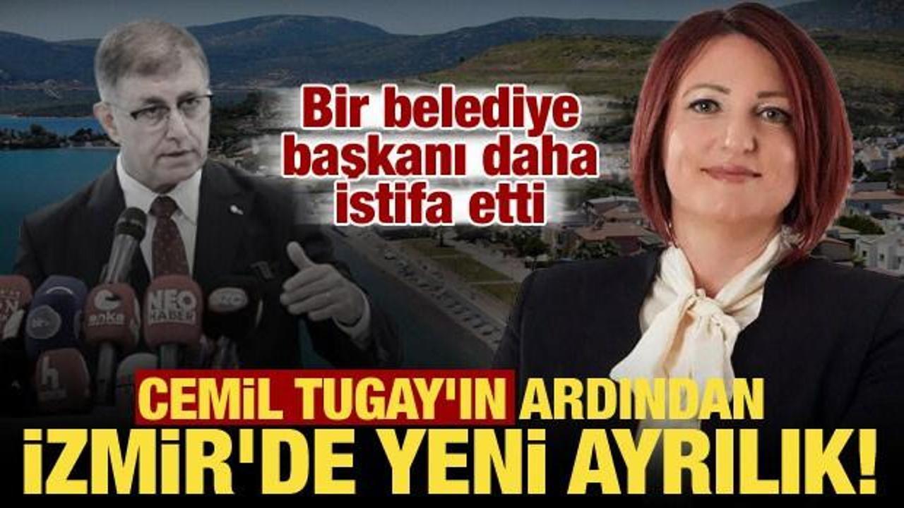 Cemil Tugay'ın ardından İzmir'de yeni gelişme! Karaburun Belediye Başkanı da istifa etti