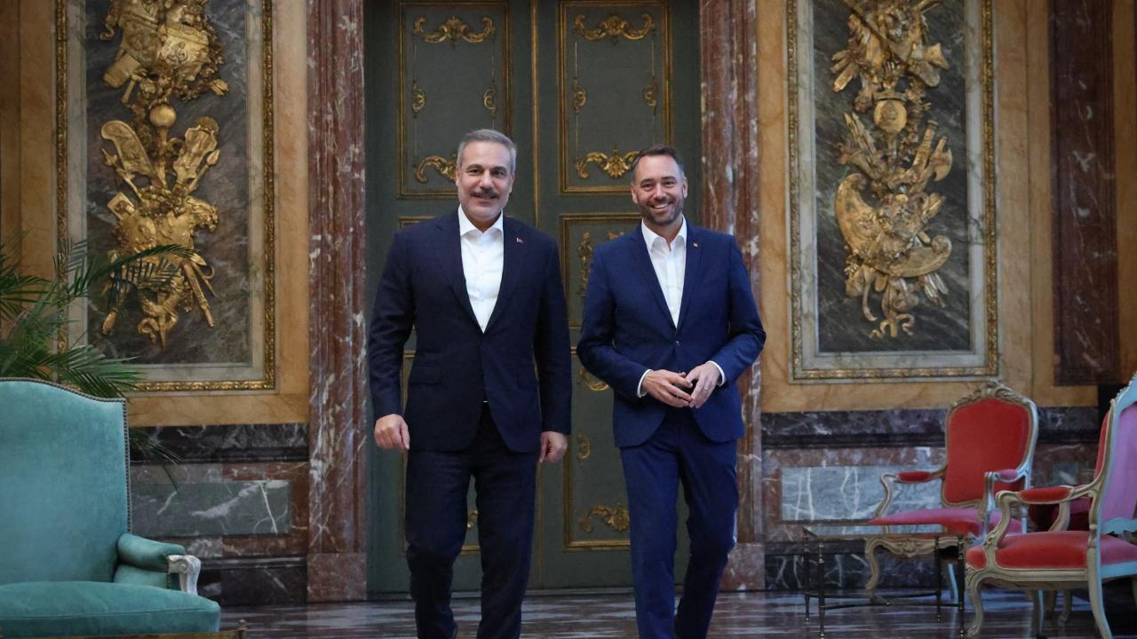 Dışişleri Bakanı Fidan, Prevot ile Brüksel'de görüştü