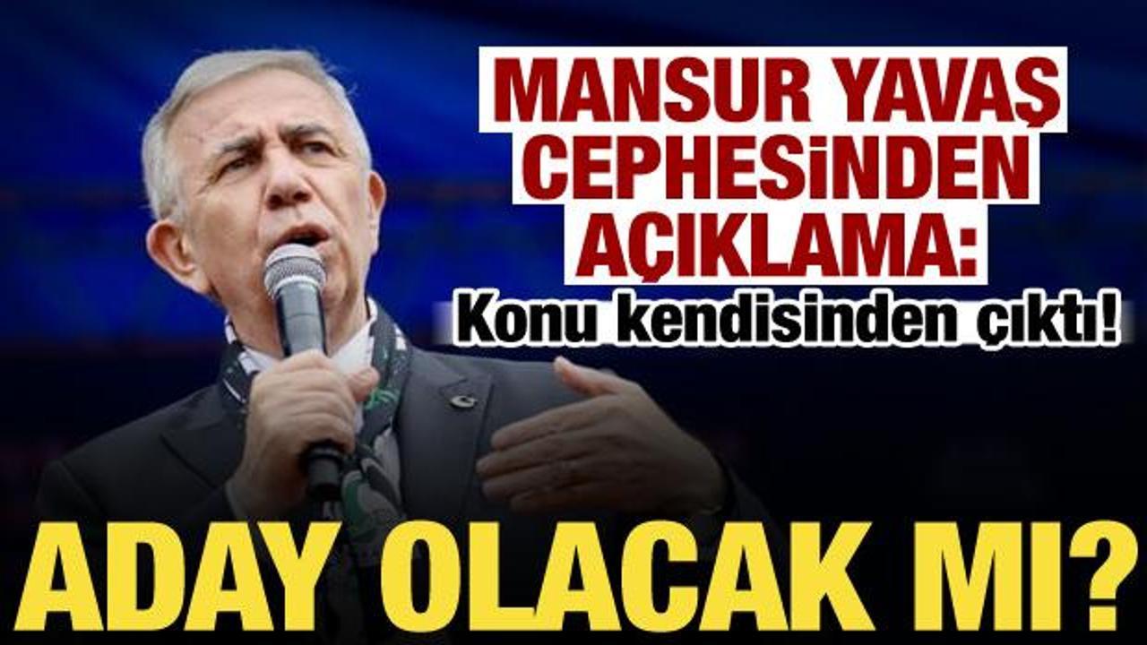 Mansur Yavaş aday olacak mı? Başdanışmanından dikkat çeken sözler