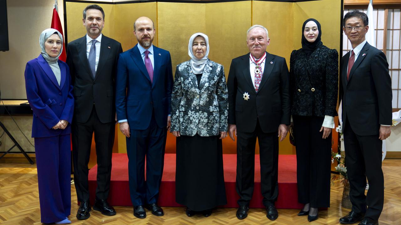 Japonya'dan Türk büyükelçiye onur nişanı! Bilal Erdoğan: Türkiye, Türkiye'den büyüktür