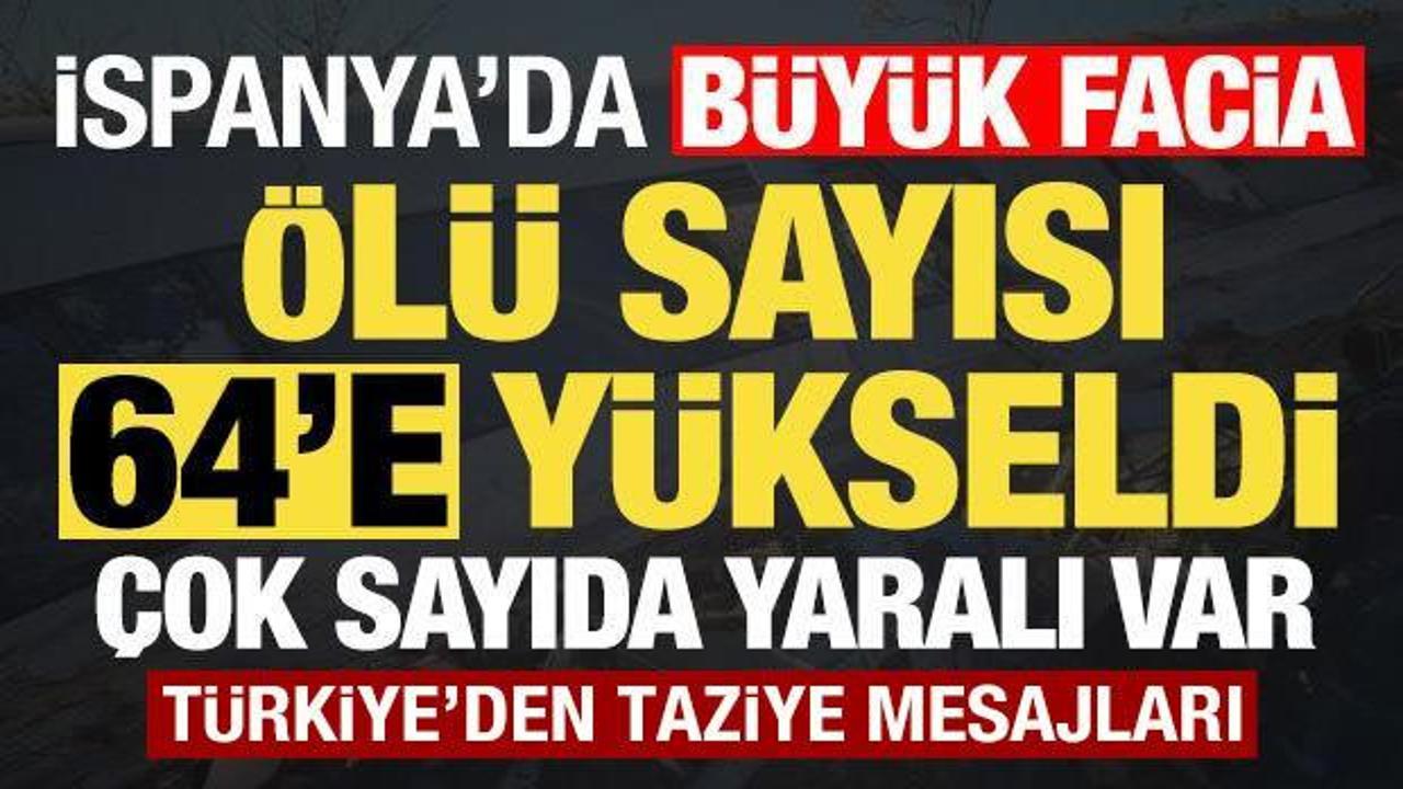 İspanya'da yüksek hızlı trenler çarpıştı: Ölü sayısı 64'e yükseldi, çok sayıda yaralı var