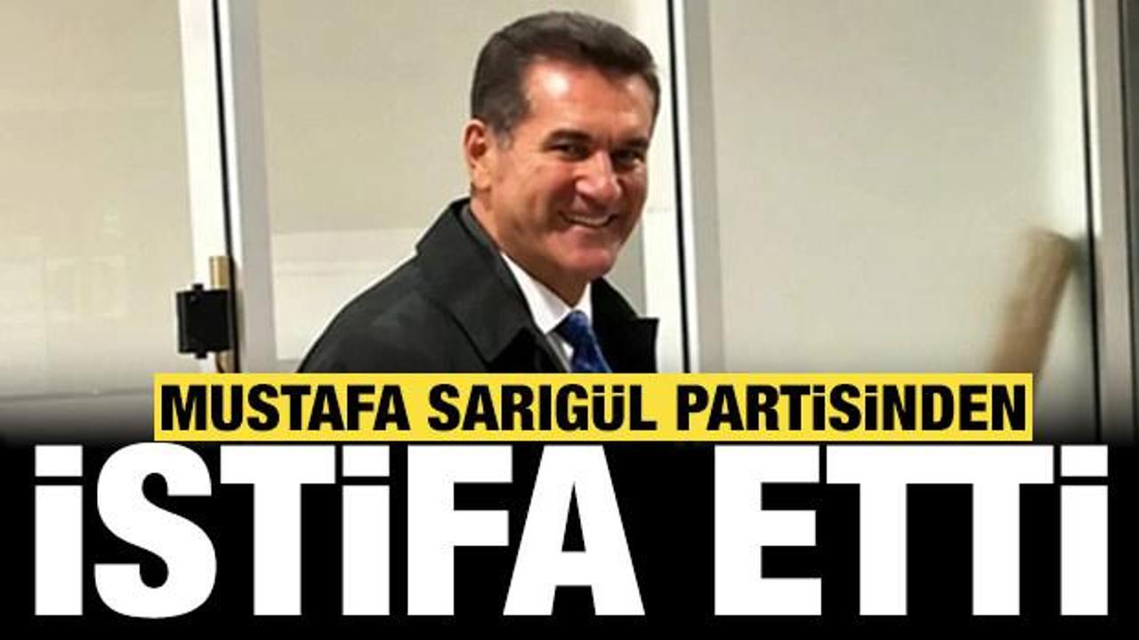 Mustafa Sarıgül'den son dakika kararı: Partisinden istifa etti!